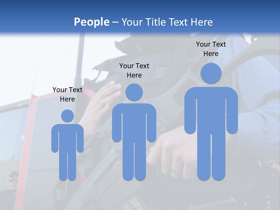 A Man In A Black Mask Holding A Gun PowerPoint Template