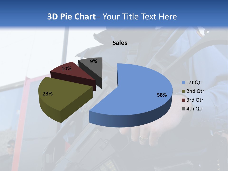 A Man In A Black Mask Holding A Gun PowerPoint Template