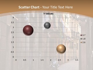 Tenement House In Barcelona. PowerPoint Template