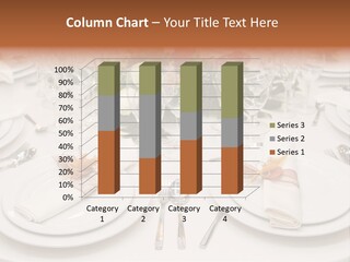 Fancy Table Set For A Wedding Celebration PowerPoint Template