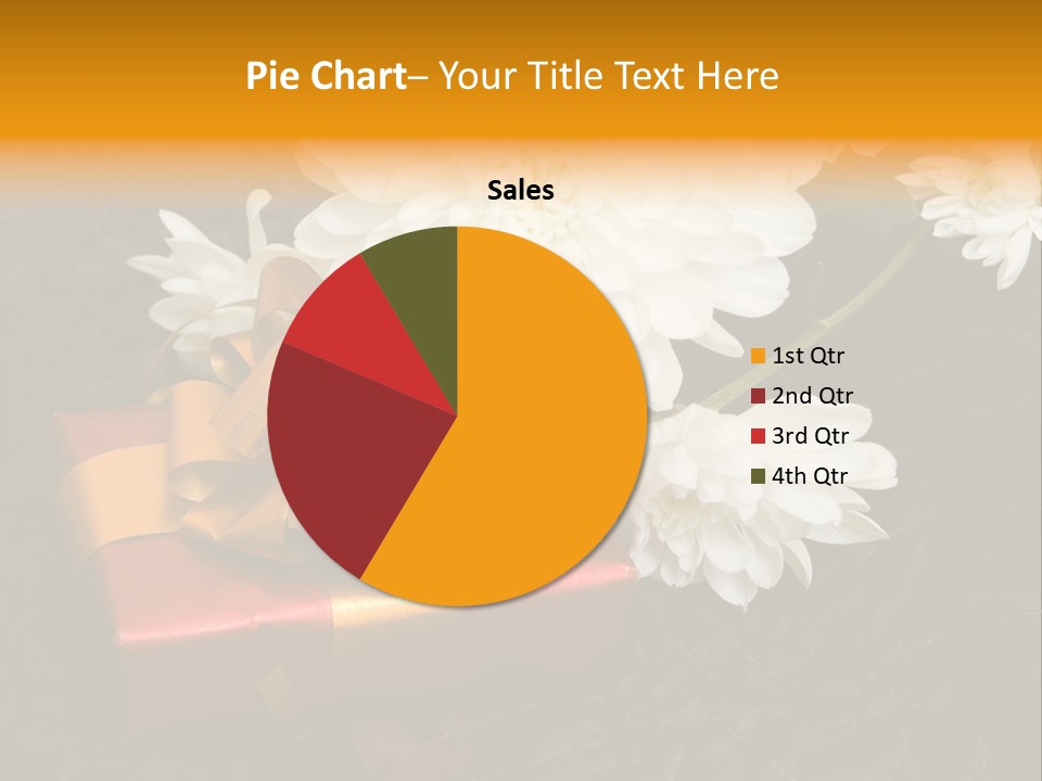 Flower And Gift PowerPoint Template