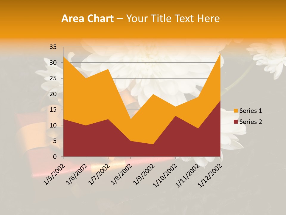 Flower And Gift PowerPoint Template