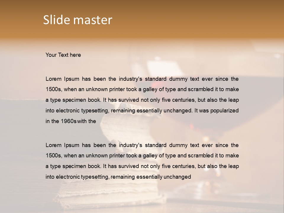 A Sign On A Beach Meaning Dogs Are Not Allowed PowerPoint Template