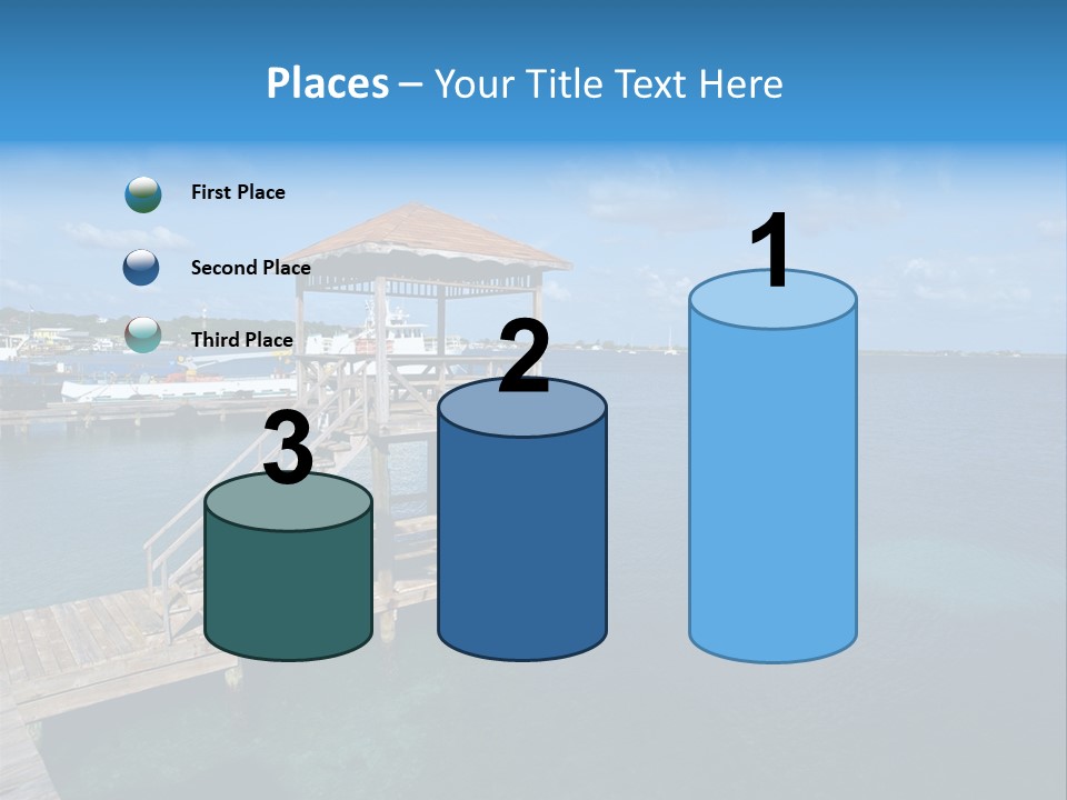 Cliff Village At Polignano A Mare, Bari, Apulia, Italy PowerPoint Template