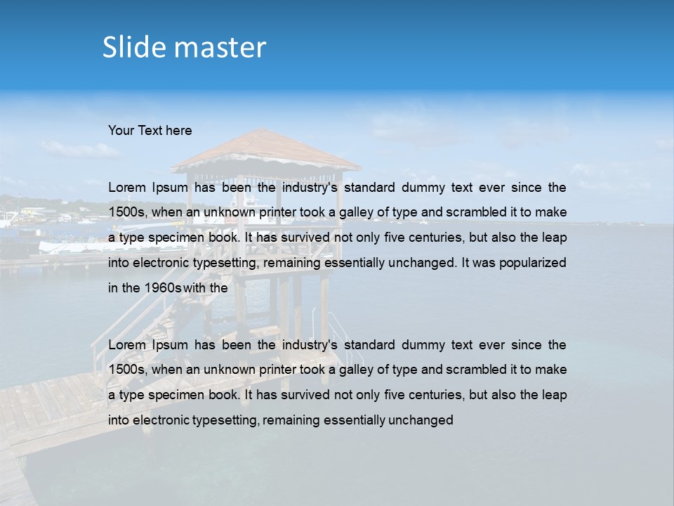 Cliff Village At Polignano A Mare, Bari, Apulia, Italy PowerPoint Template