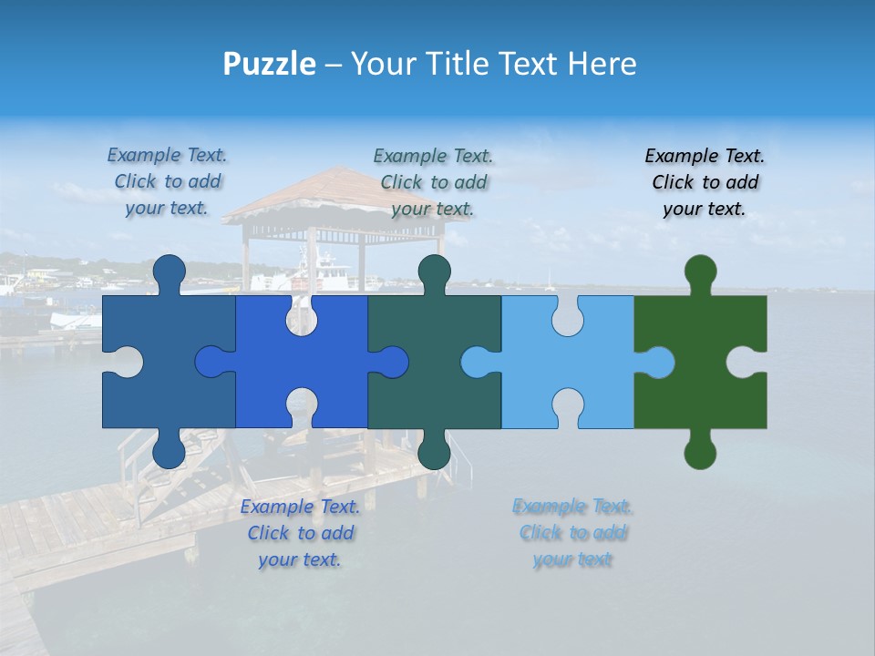 Cliff Village At Polignano A Mare, Bari, Apulia, Italy PowerPoint Template