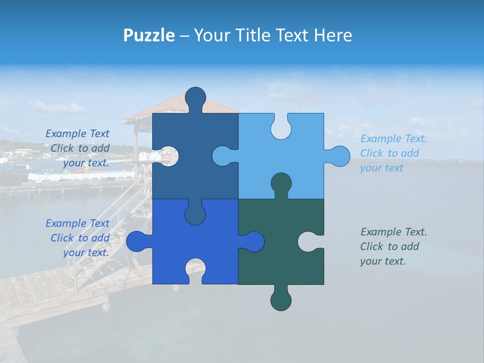 Cliff Village At Polignano A Mare, Bari, Apulia, Italy PowerPoint Template