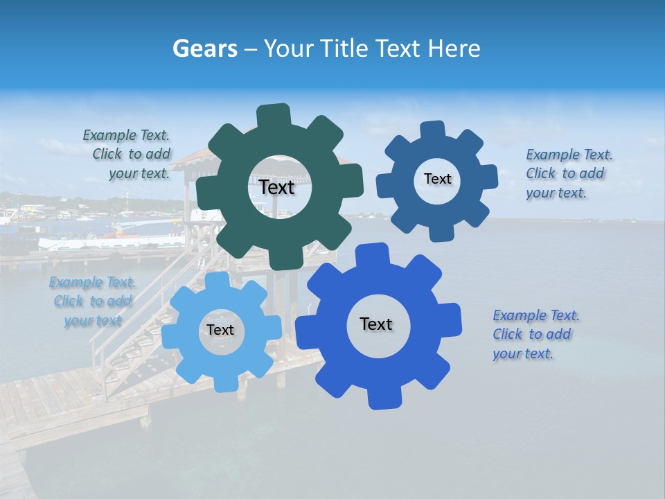 Cliff Village At Polignano A Mare, Bari, Apulia, Italy PowerPoint Template