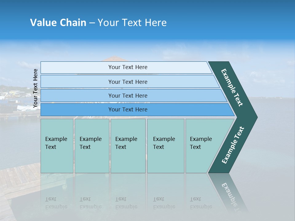 Cliff Village At Polignano A Mare, Bari, Apulia, Italy PowerPoint Template