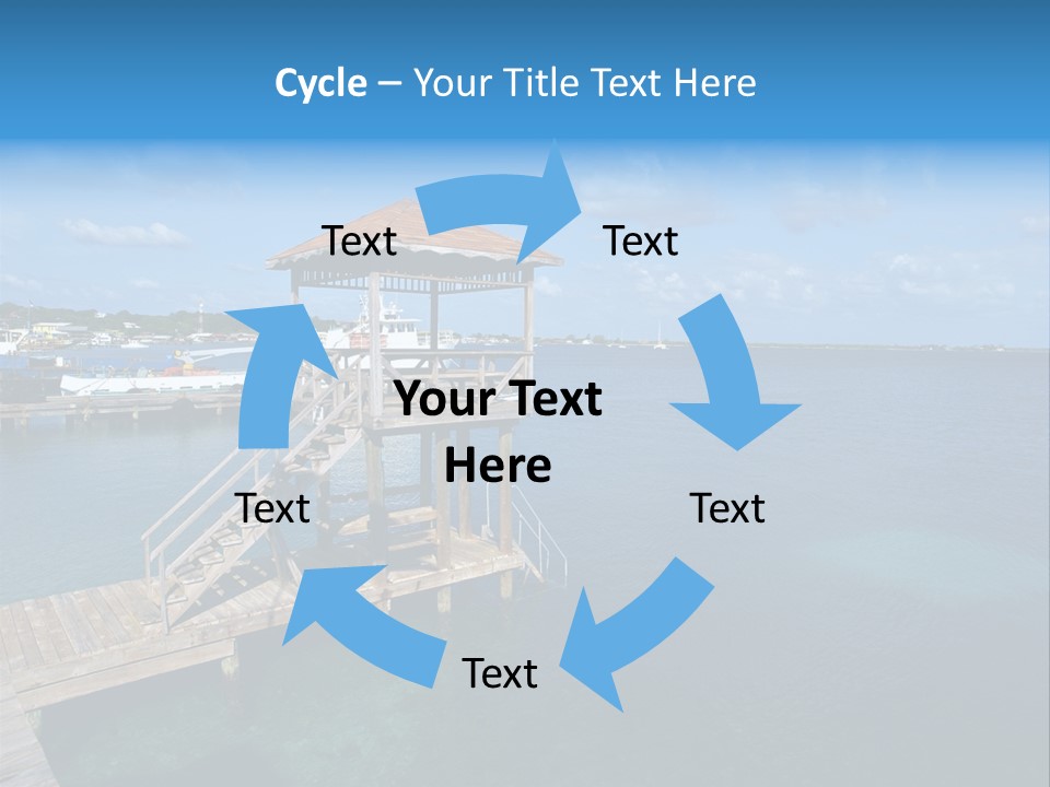 Cliff Village At Polignano A Mare, Bari, Apulia, Italy PowerPoint Template