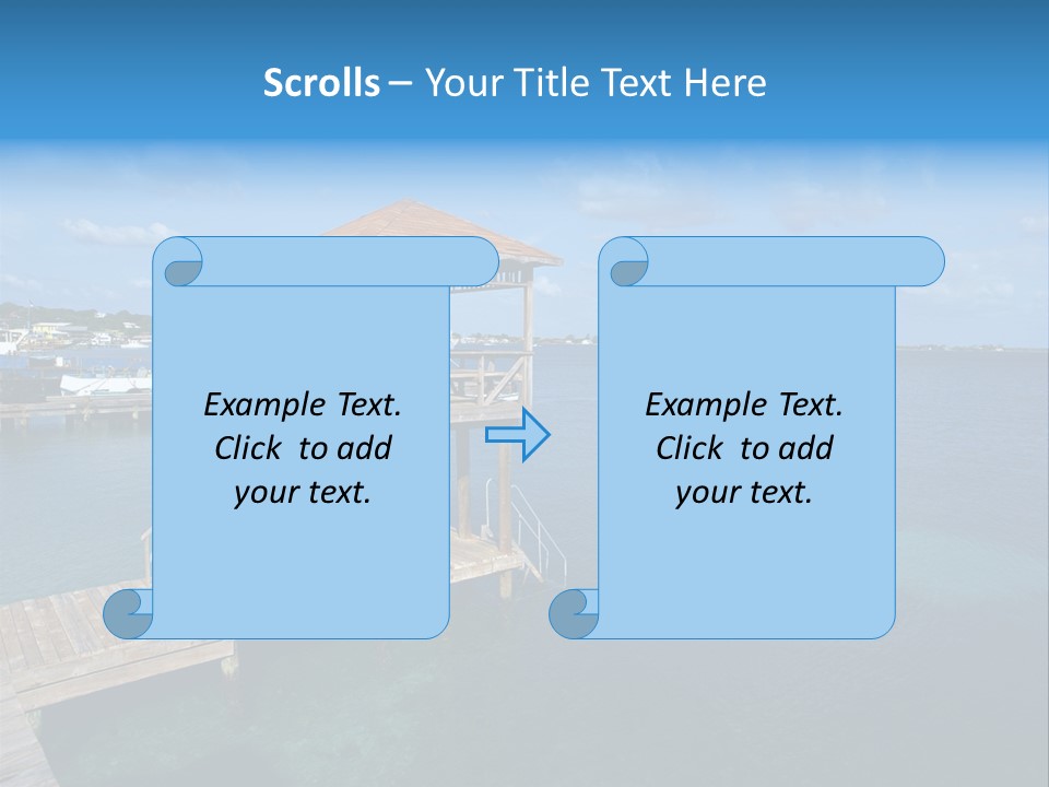 Cliff Village At Polignano A Mare, Bari, Apulia, Italy PowerPoint Template