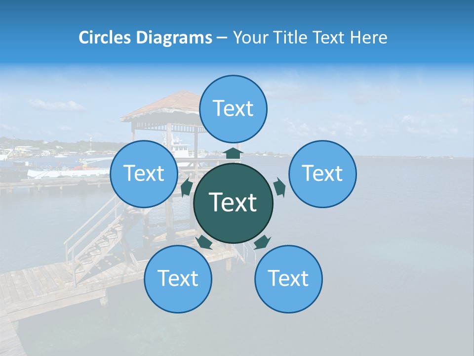 Cliff Village At Polignano A Mare, Bari, Apulia, Italy PowerPoint Template