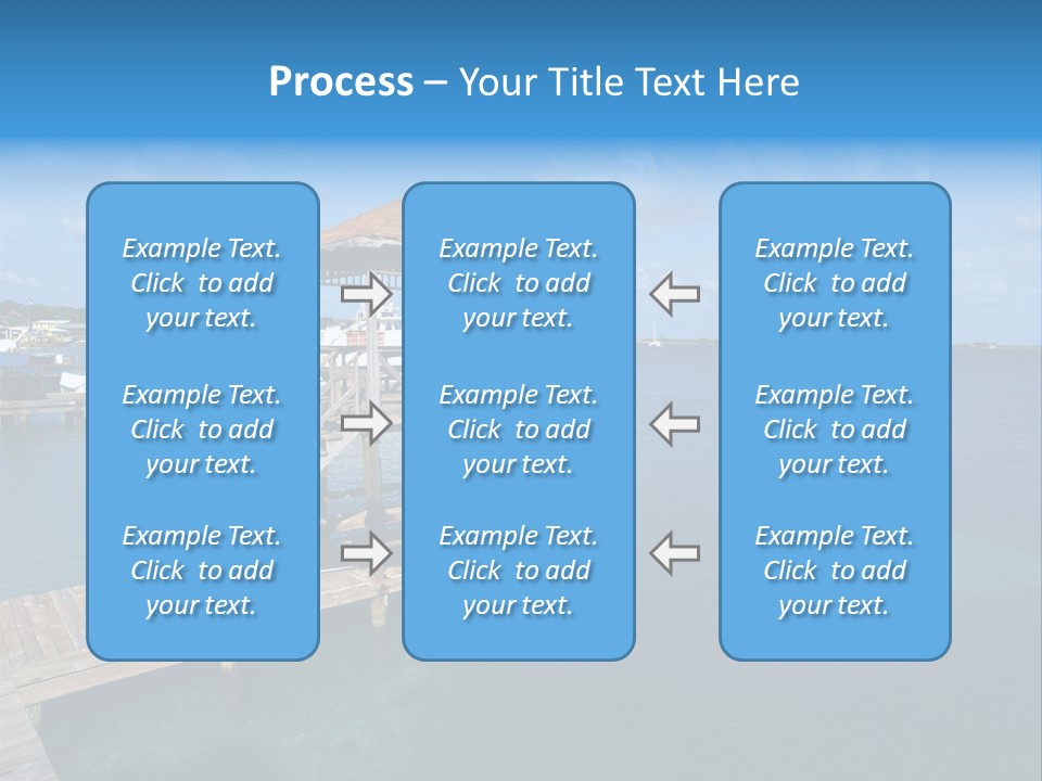 Cliff Village At Polignano A Mare, Bari, Apulia, Italy PowerPoint Template