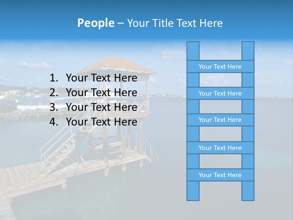 Cliff Village At Polignano A Mare, Bari, Apulia, Italy PowerPoint Template