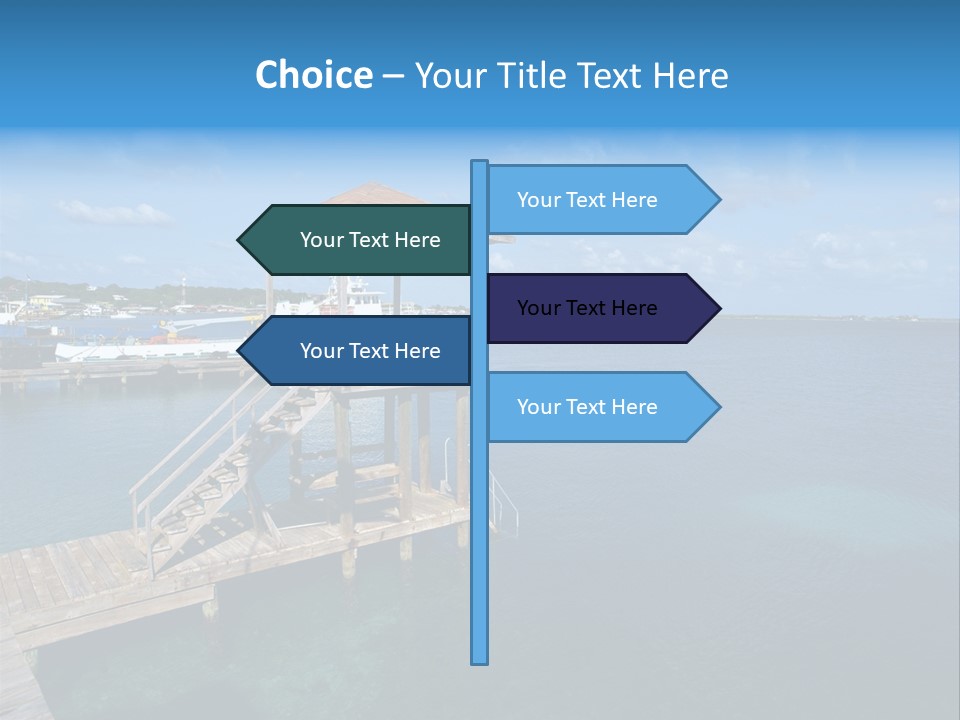 Cliff Village At Polignano A Mare, Bari, Apulia, Italy PowerPoint Template