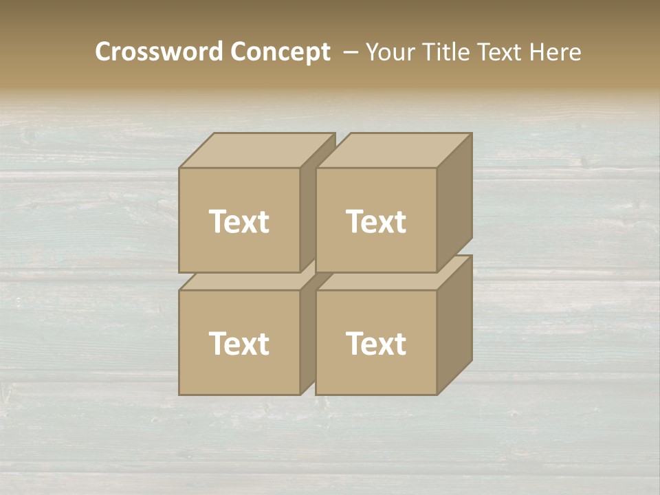 Fragment Of Old Green Peeled Paint Wooden Background PowerPoint Template