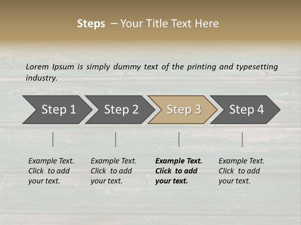 Fragment Of Old Green Peeled Paint Wooden Background PowerPoint Template