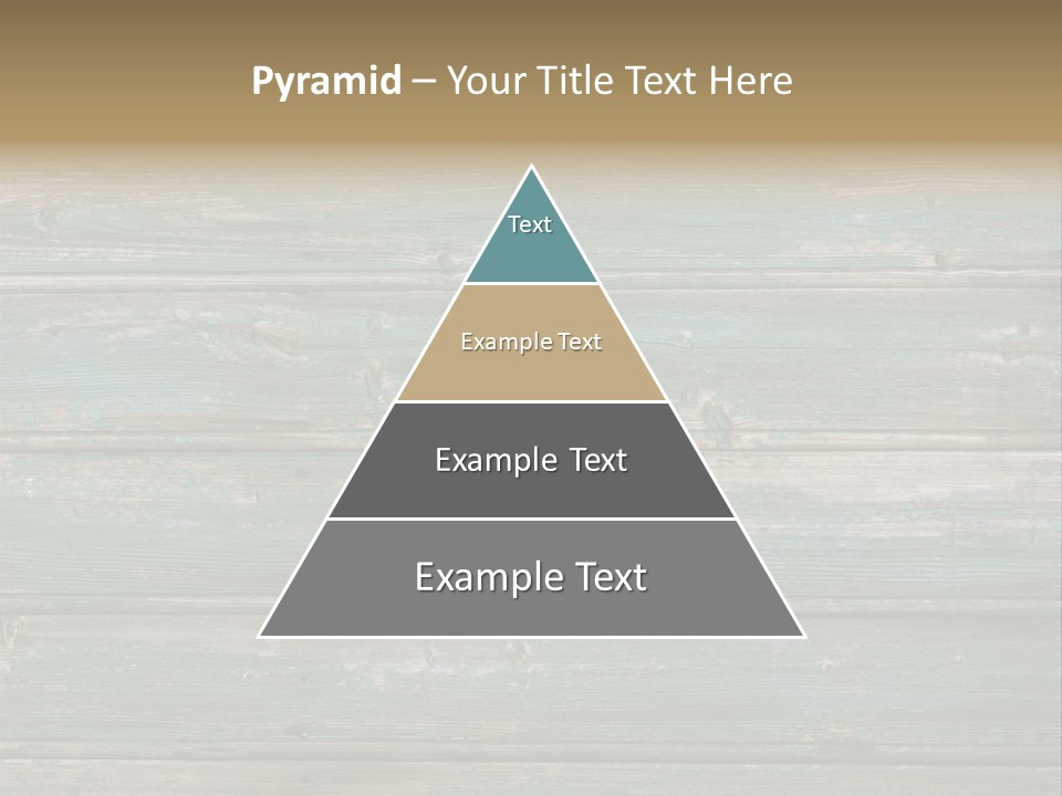 Fragment Of Old Green Peeled Paint Wooden Background PowerPoint Template