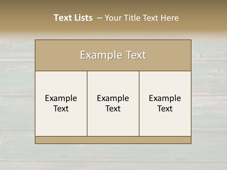 Fragment Of Old Green Peeled Paint Wooden Background PowerPoint Template