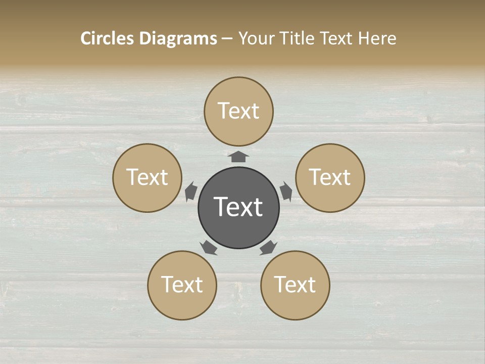 Fragment Of Old Green Peeled Paint Wooden Background PowerPoint Template