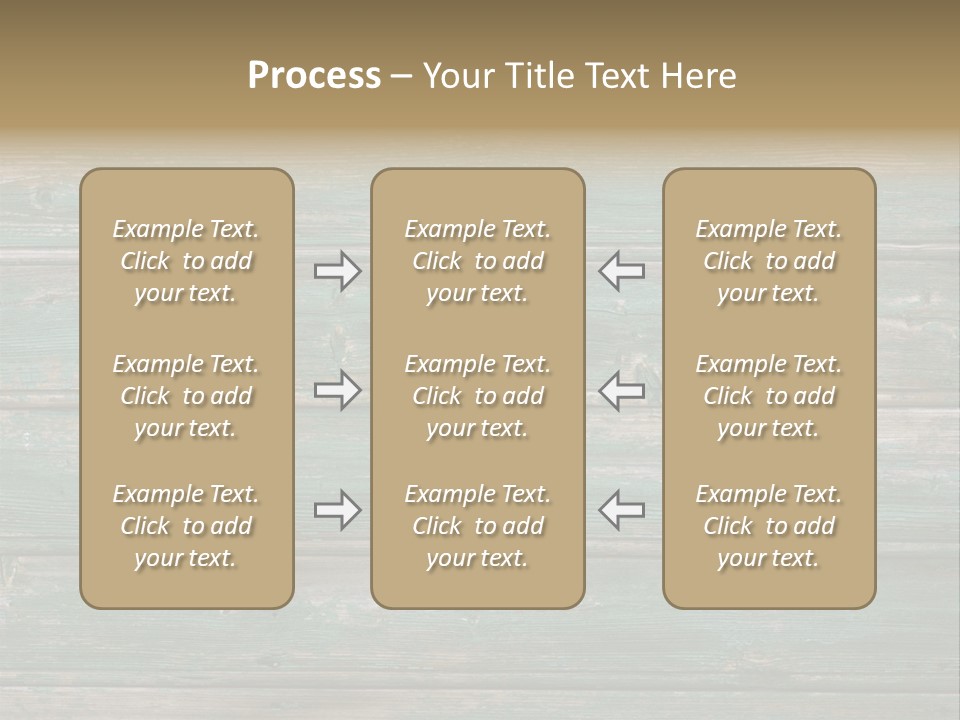 Fragment Of Old Green Peeled Paint Wooden Background PowerPoint Template