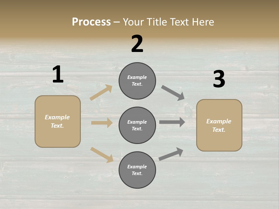 Fragment Of Old Green Peeled Paint Wooden Background PowerPoint Template