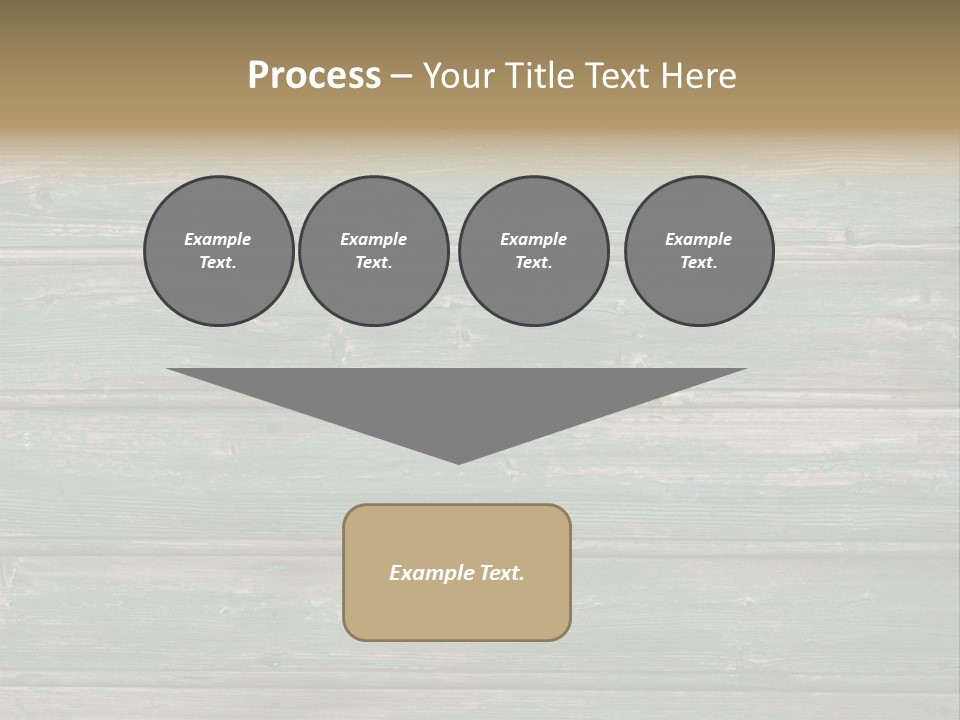 Fragment Of Old Green Peeled Paint Wooden Background PowerPoint Template