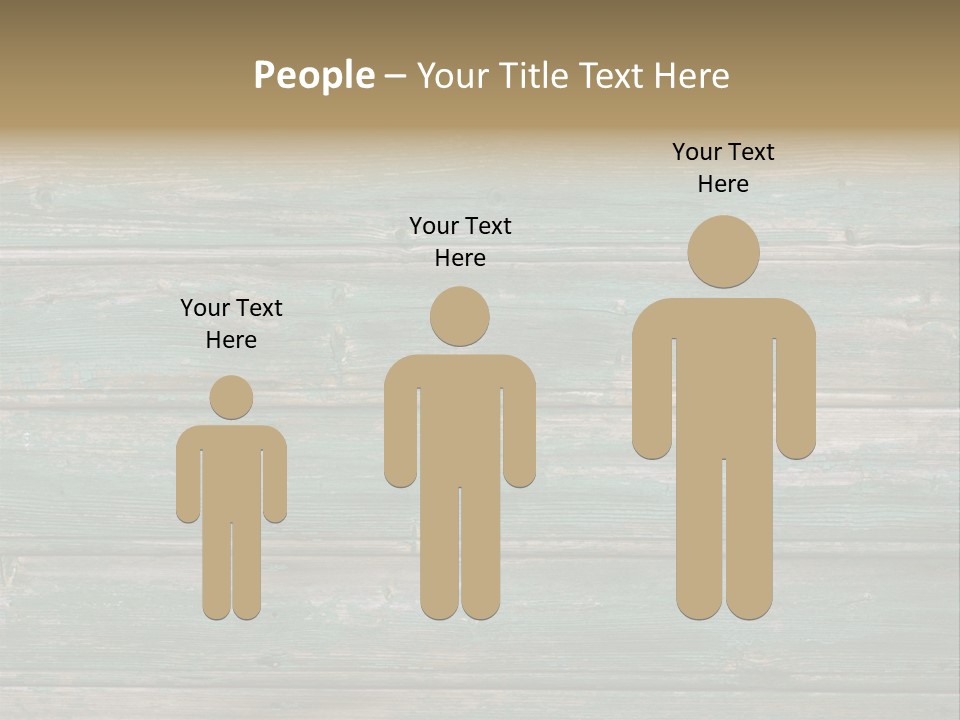 Fragment Of Old Green Peeled Paint Wooden Background PowerPoint Template