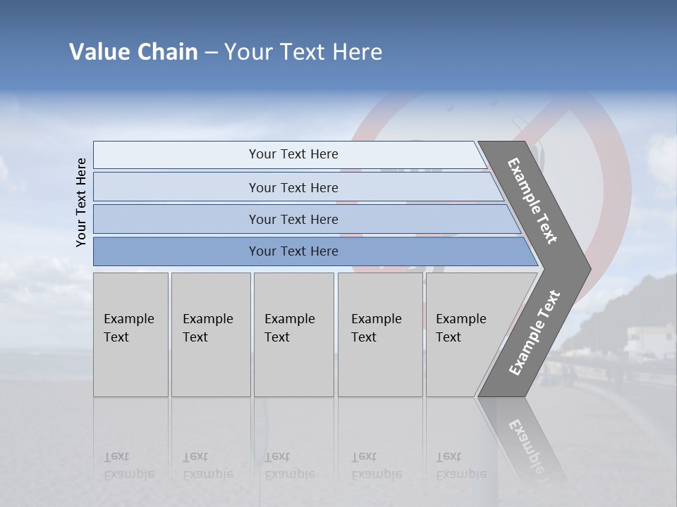 A Sign On A Beach Meaning Dogs Are Not Allowed PowerPoint Template