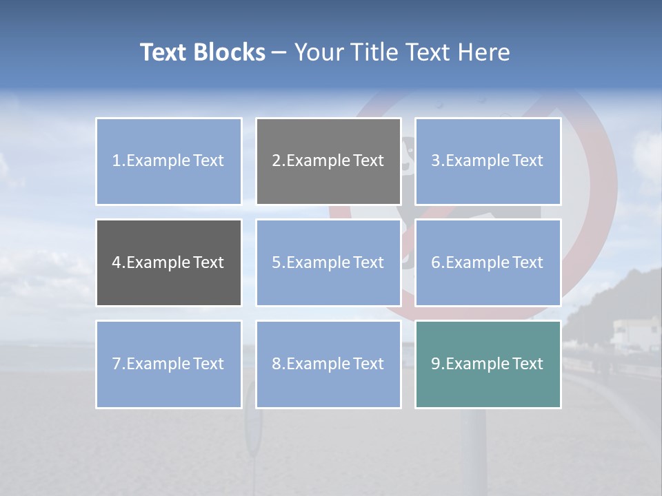 A Sign On A Beach Meaning Dogs Are Not Allowed PowerPoint Template