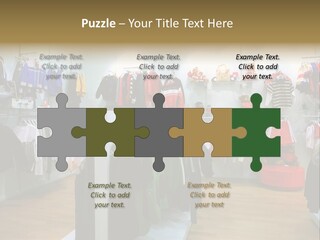 Child Clothing Department PowerPoint Template