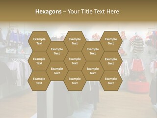Child Clothing Department PowerPoint Template