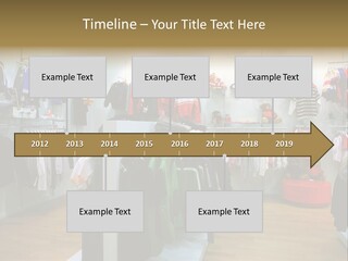 Child Clothing Department PowerPoint Template