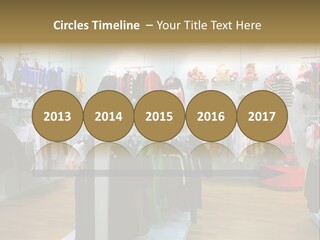 Child Clothing Department PowerPoint Template