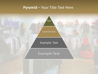 Child Clothing Department PowerPoint Template
