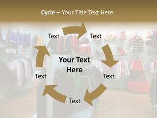 Child Clothing Department PowerPoint Template