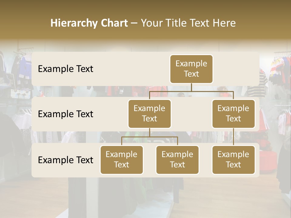 Child Clothing Department PowerPoint Template