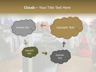 Child Clothing Department PowerPoint Template