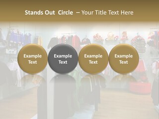 Child Clothing Department PowerPoint Template