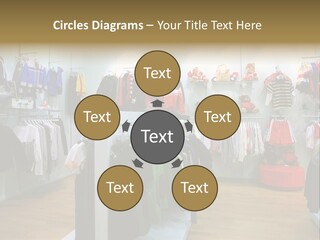 Child Clothing Department PowerPoint Template