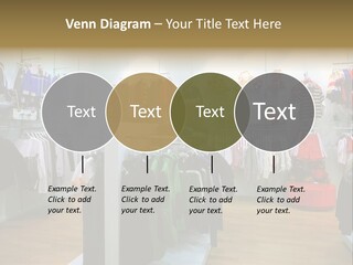 Child Clothing Department PowerPoint Template