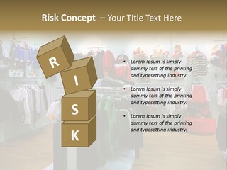 Child Clothing Department PowerPoint Template