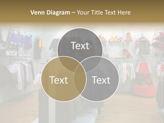 Child Clothing Department PowerPoint Template