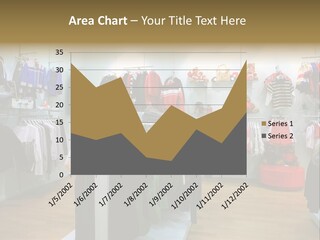 Child Clothing Department PowerPoint Template