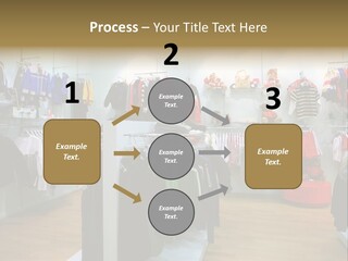 Child Clothing Department PowerPoint Template