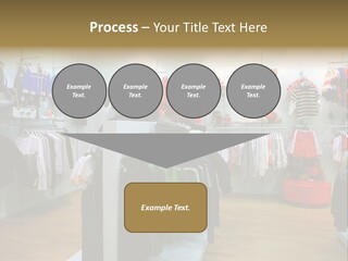 Child Clothing Department PowerPoint Template