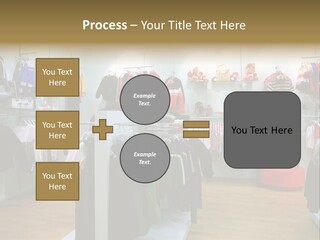 Child Clothing Department PowerPoint Template