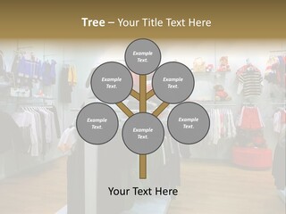 Child Clothing Department PowerPoint Template