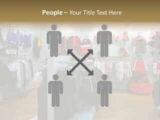Child Clothing Department PowerPoint Template