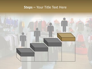 Child Clothing Department PowerPoint Template